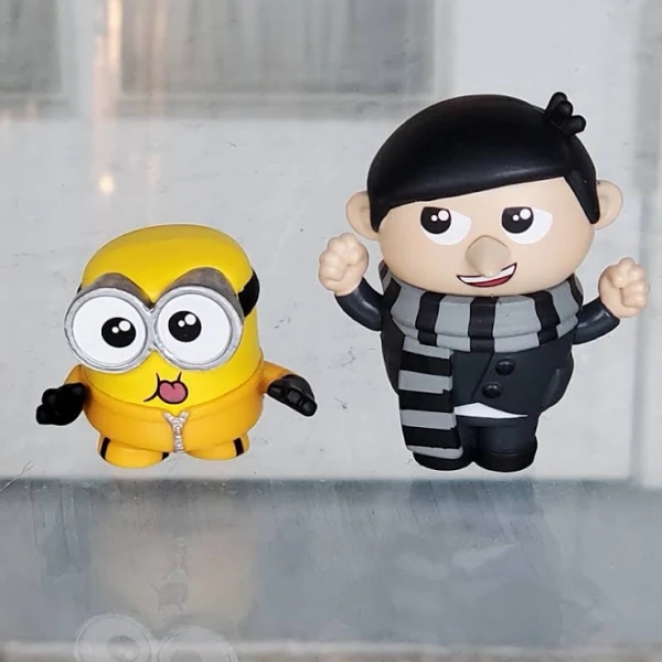 Funko Toys | New Minions Rise Of Gru Vinyl Mistery Minis, 2020 Illumination Minions Set Of 2 | Color: Black/Gold | Size: Osbb | Queenofseven's Closet