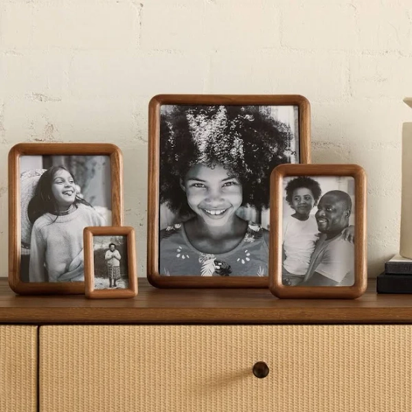 West Elm Modern Rounded Wood Tabletop Frame