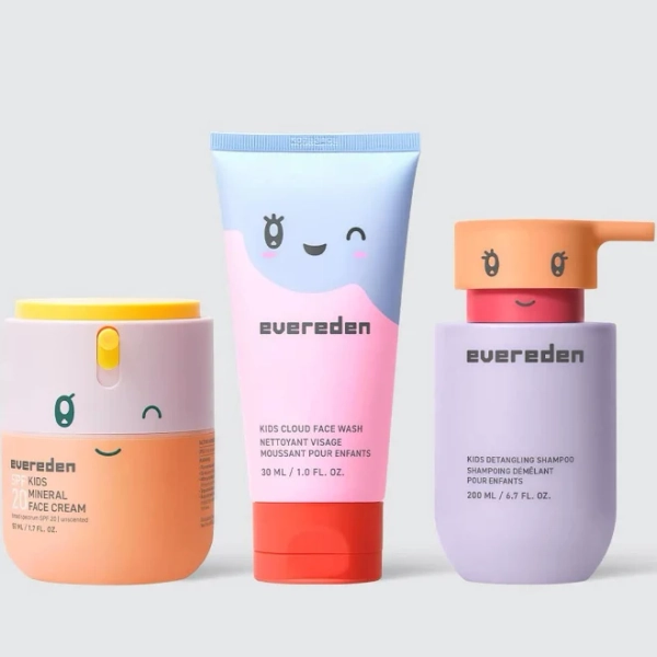 Evereden Kids Healthy Habits Starter Set Non-Toxic Kids Face Wash
