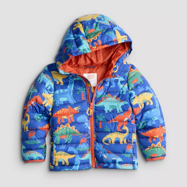 Baby & Toddler Boy Jumping Beans® Lightweight Dinosaur Print Jacket