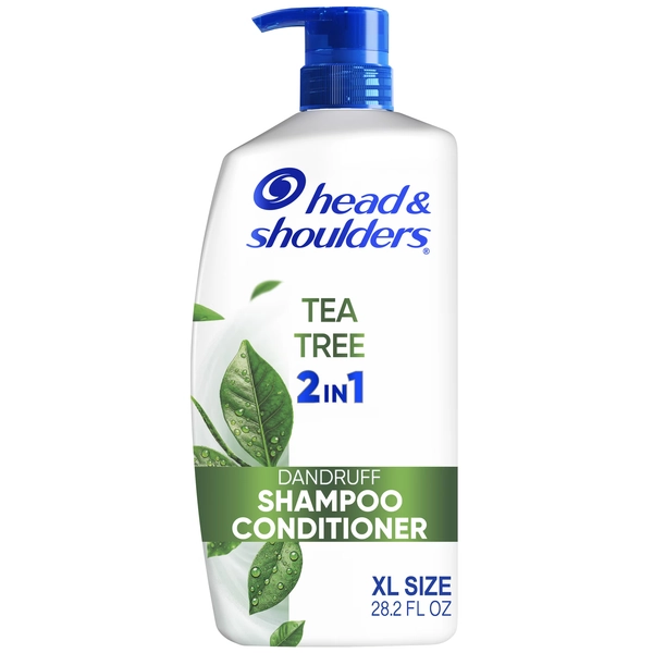 Head and Shoulders 2 in 1 Dandruff Shampoo and Conditioner, Tea Tree Oil, 28.2 fl oz - Walmart.com