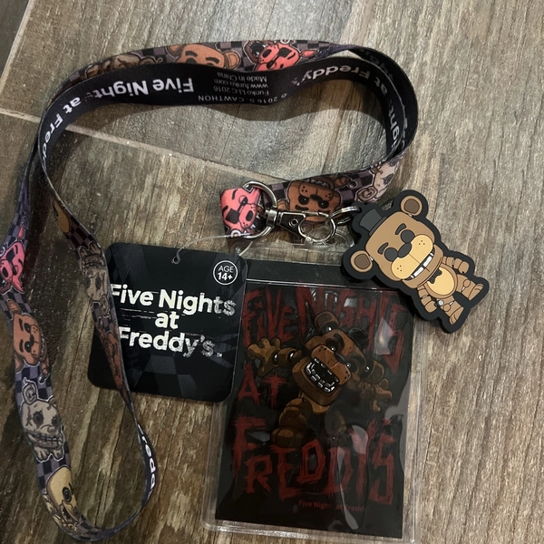 Funko FNAF Five Nights at Freddy's Lanyard, Scott Cawthon, 2016