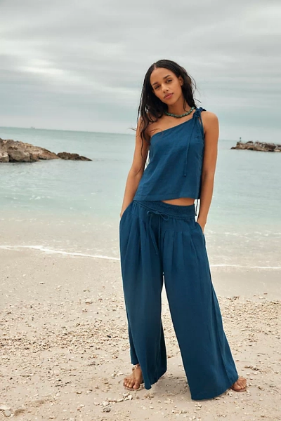 Sahara Sandshell Linen Pant Set
