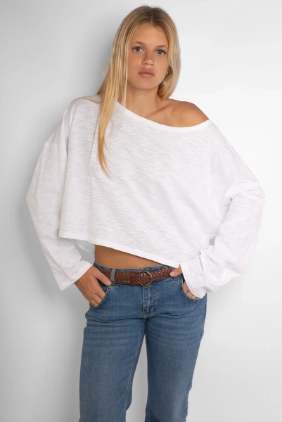 T-shirt bateau