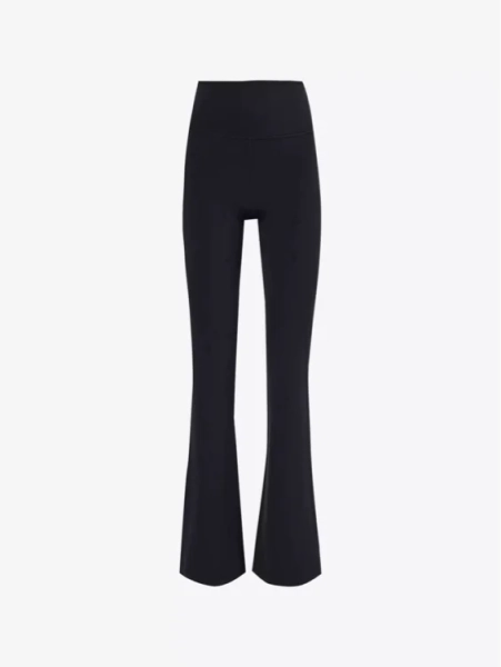Groove Nulu High-Rise Flared Pant  - Black - 4
