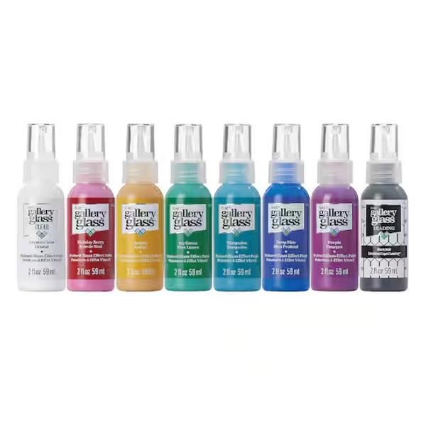 Plaid® Gallery Glass® Jewel Tones Stained Glass Painting Kit