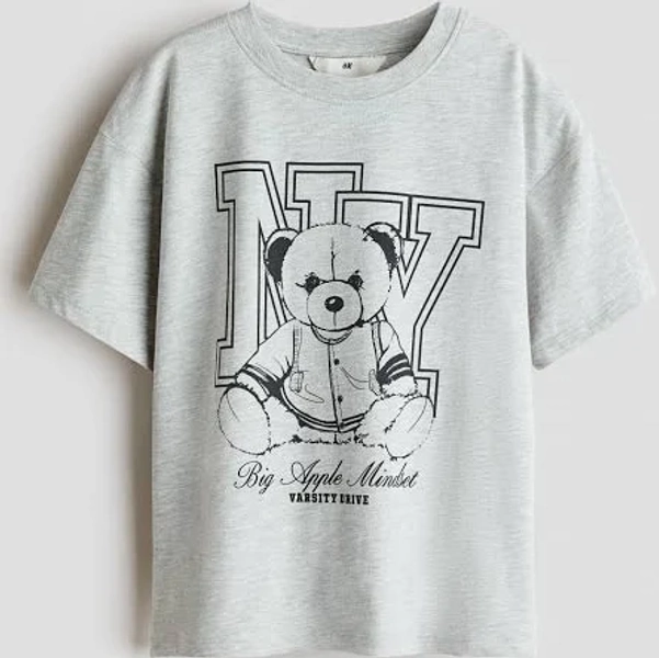 Ladies H&M Oversized Cotton T-Shirt