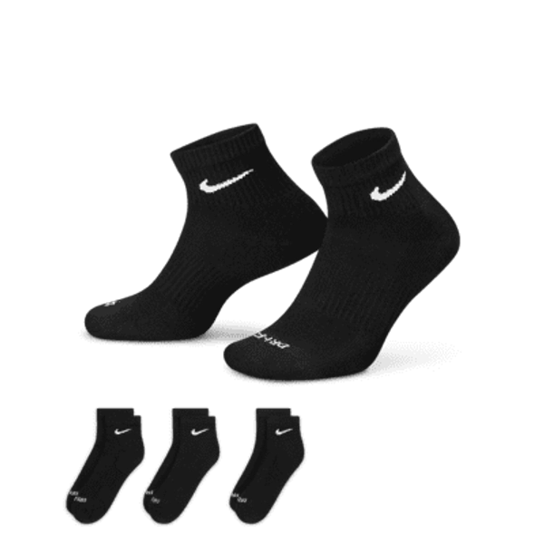 Nike Everyday Plus Cushioned Training Ankle Socks (3 Pairs)