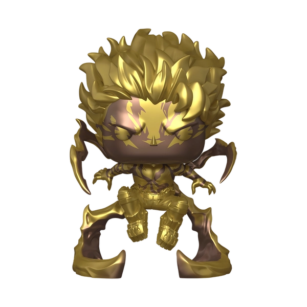 Pop! Izuku Midoriya (Gold) with Pop! Protector