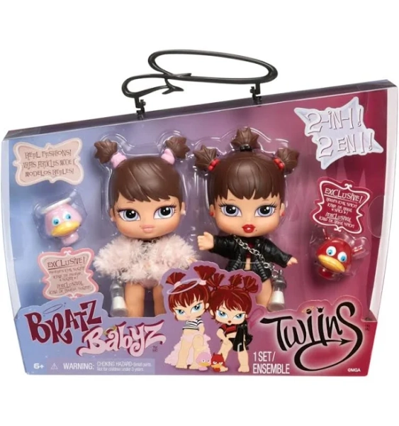 Bratz Babyz Twiins 2-Pack Fashion Dolls