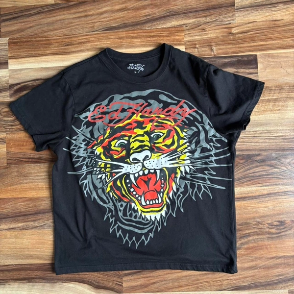Ed Hardy Men's Black T-shirt