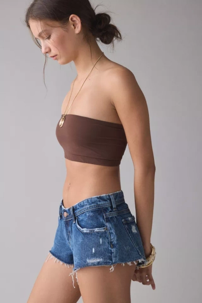 BDG Jenni Low-Rise Denim Micro Shorts