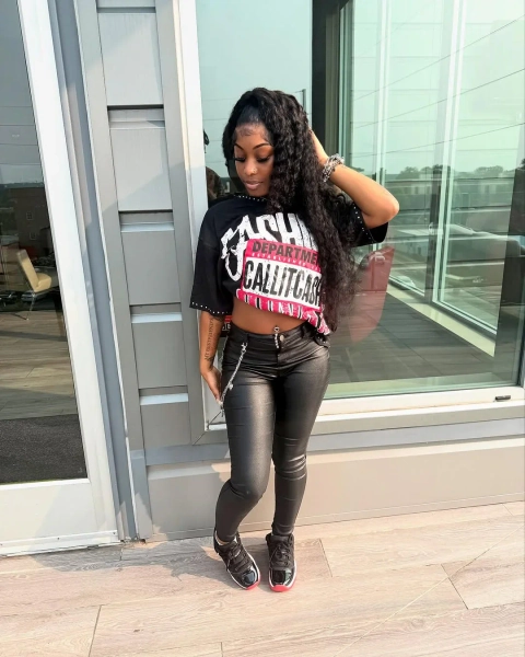 CALLITCASH FASHION JUNKIE SHIRT - RED AND BLACK / S