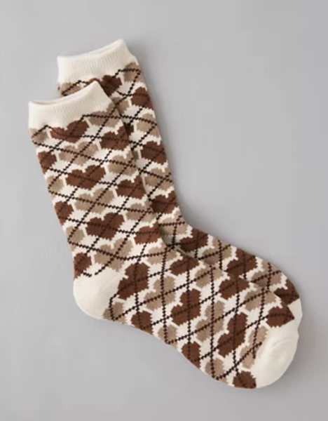 AE Hearts Crew Socks