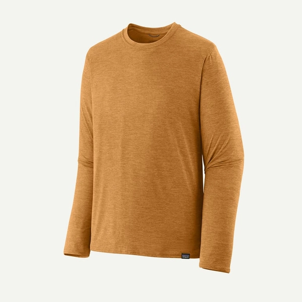 M's Long-Sleeved Capilene® Cool Daily Shirt - Talon Gold - Light Talon Gold X-Dye
