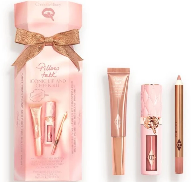 Charlotte Tilbury Pillow Talk Iconic Lip And Cheek Kit