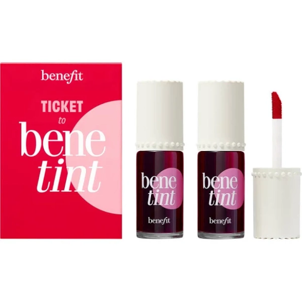 Benefit Cosmetics Ticket to Benetint Liquid Lip Blush & Cheek Tint Duo