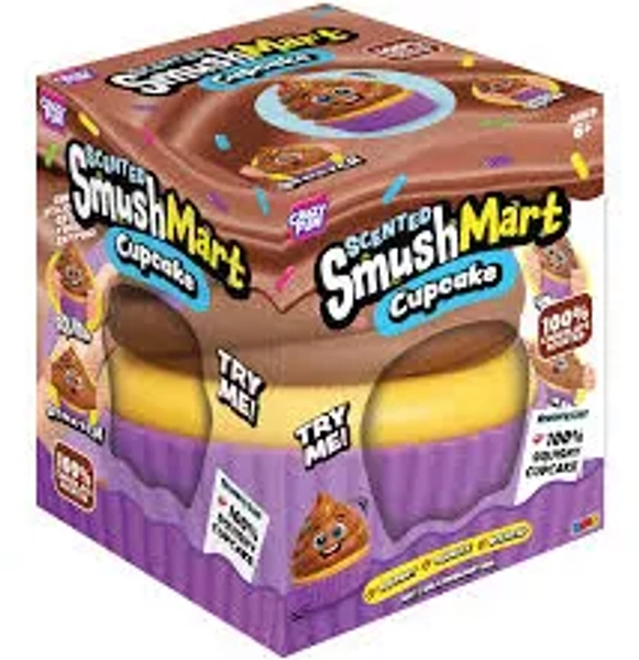 *Pre Order*-RMS 5" SQUISHY SMUSHMART CUPCAKE