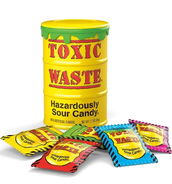 Grandpa Joe's Candy Shop Toxic Waste Sour Candy