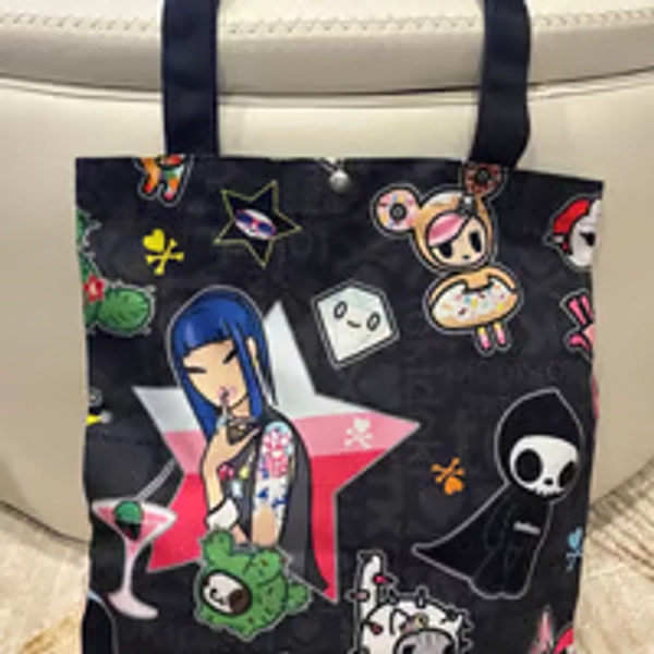 Toki Doki Canvas Tote Bag