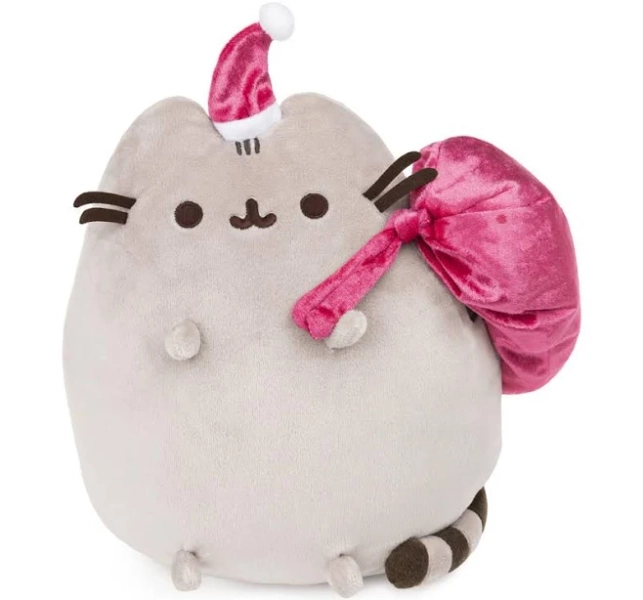 GUND Pusheen Santa Claws Holiday Plush