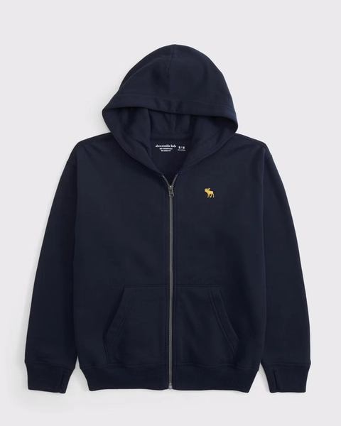 essential icon full-zip hoodie