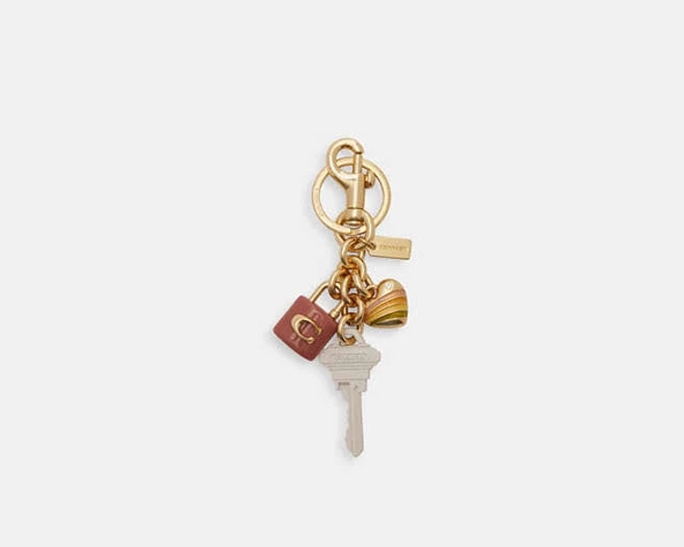 Coach Women's Key Cluster Bag Charm