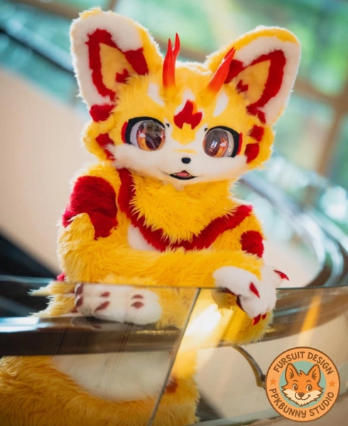 Fursuit Full Body,  FurryNew Pre-Made Fur Head, Furry Cosplay, Full Fursuit, Full Body Costume Cosplay