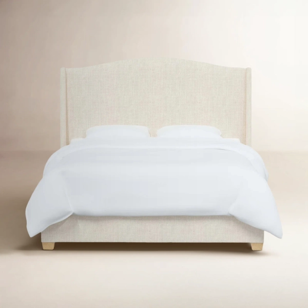 Birch Lane™ Allis Wingback Platform Bed & Reviews | Birch Lane