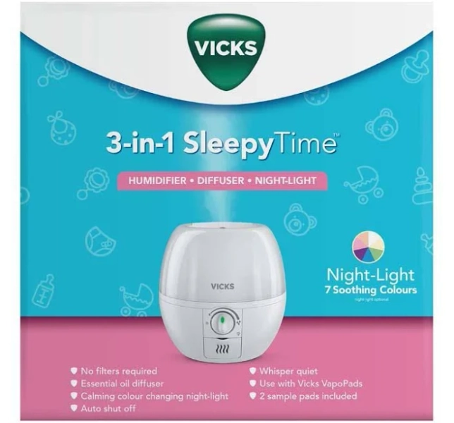 Vicks 3 in 1 SleepyTime Humidifier