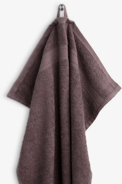Badetuch UPPSALA 65x130 staubtraube | JYSK