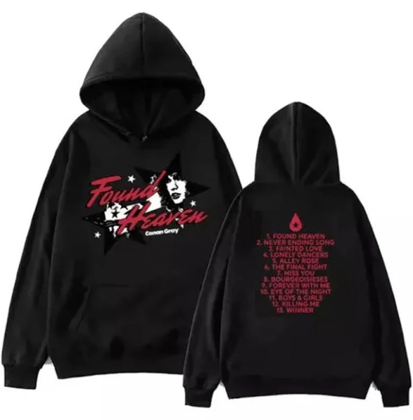 Double Sided Hoodie, Conan Gray Found Heaven Hoodie, Conan Gray Shirt,