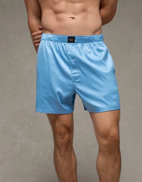 AEO Men's Satin Pocket Boxer Short