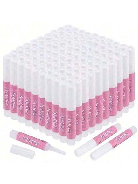 10pc Nail Glue, Super Strong Nail Glue For Acrylic Nails Long Lasting Professional Nail Tip Glue For Press On Nails Bond For Acrylic Nails Adhesive Nail Glue For False Nail Tips 2g/0.07OZ/PCS