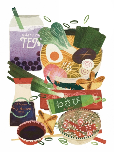 My takeout order Print
