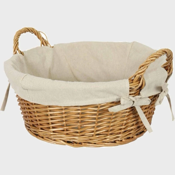 WBC Large Round Wicker Basket