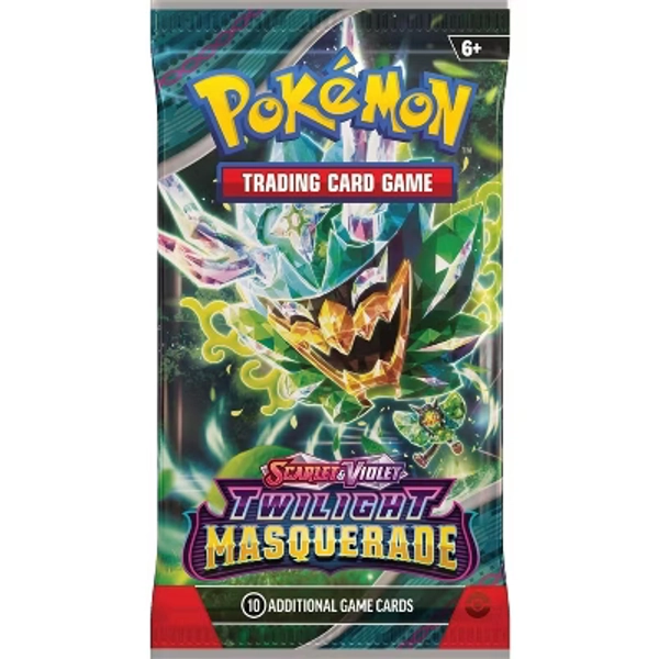 Pokemon Scarlet & Violet Twilight Masquerade Booster Pack | Ogerpon