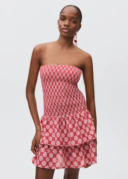 Ruffled dress - Teen Girl | MANGO OUTLET USA