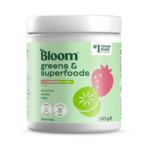 Bloom Greens & Superfoods Strawberry Kiwi 250g