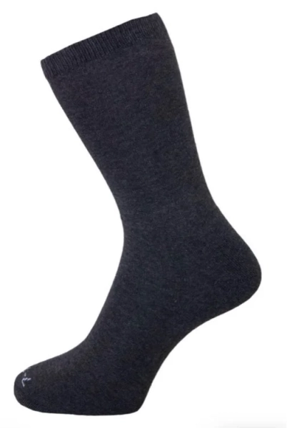 CHARCOAL SOCK STRAIGHT 3 PACK | Albert Park College | Bob Stewart