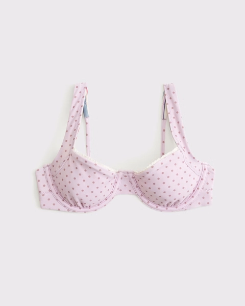 Reversible Wide Strap Underwire Bikini Top