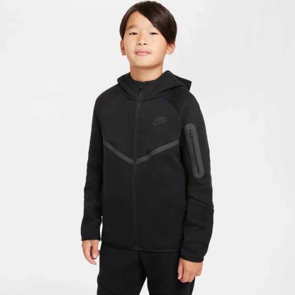 Nike Boys' Tech Fleece Full-Zip Hoodie