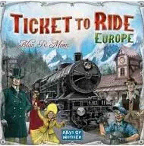 Ticket to Ride Europe board game LV
