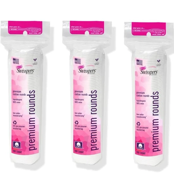 Swisspers Premium Cotton Rounds