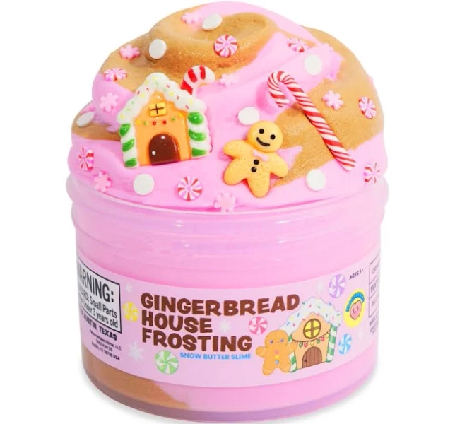 Peachybbies Gingerbread House Frosting