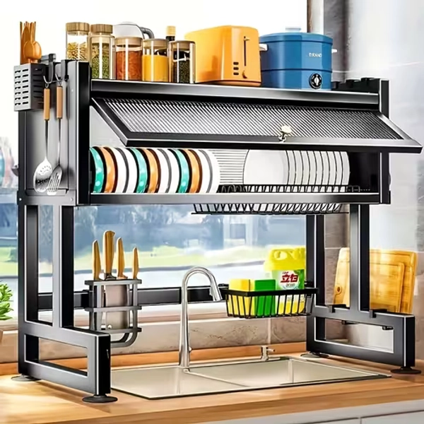 escurridor platos multicapa encimeras cocina diseñado - Temu