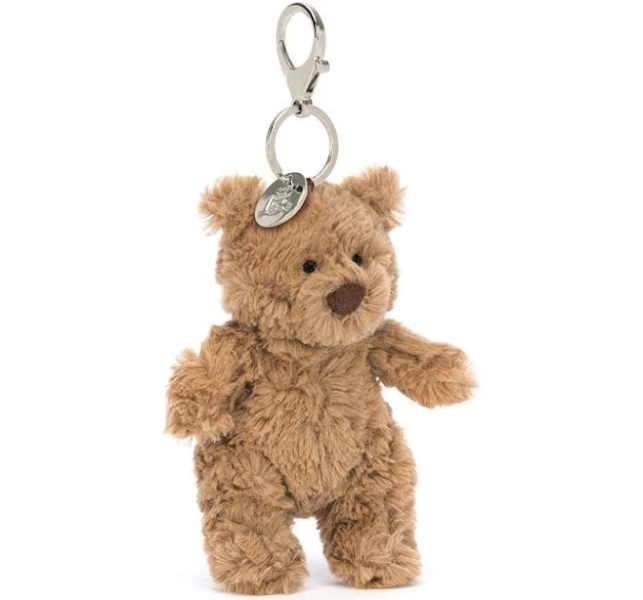 Jellycat Bartholomew Bear Bag Charm