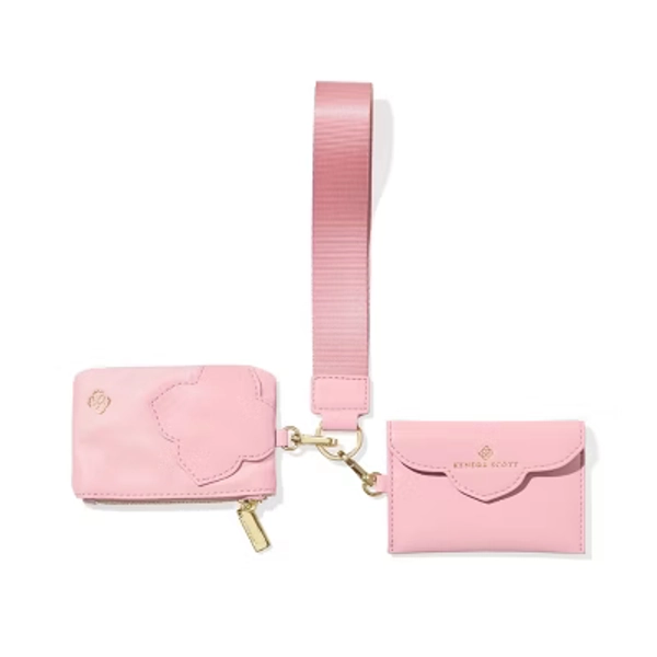 Kendra Scott Dual Wallet Keychain - Dark Green 