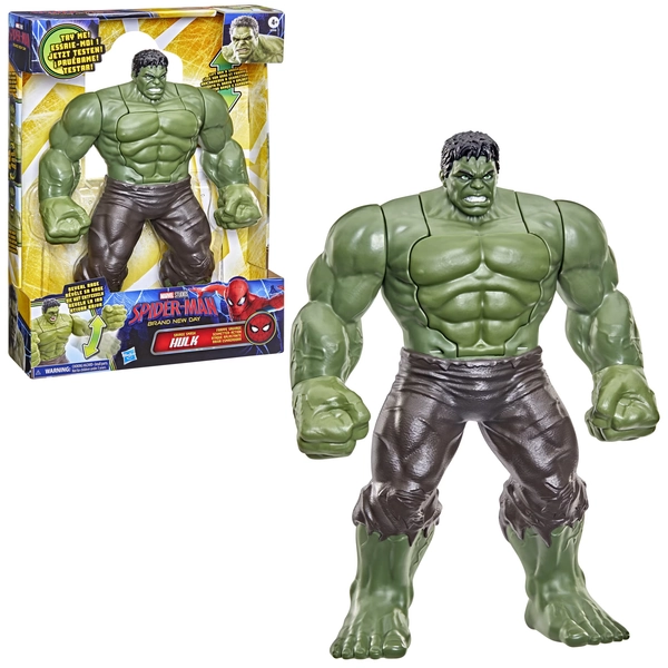 Marvel Spider-Man Brand New Day Savage Smash Hulk Action Figure, 11.8 Inches - Walmart.com