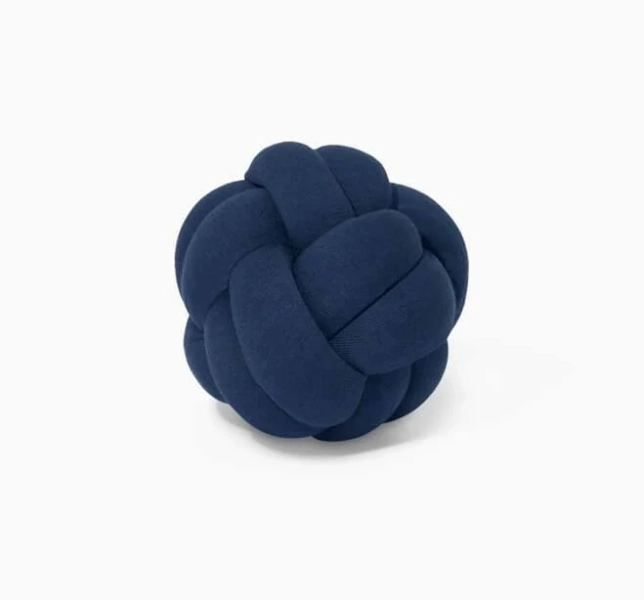 Knot Pillow for Stress - Small (4") - Midnight Blue - Hugget - Bearaby